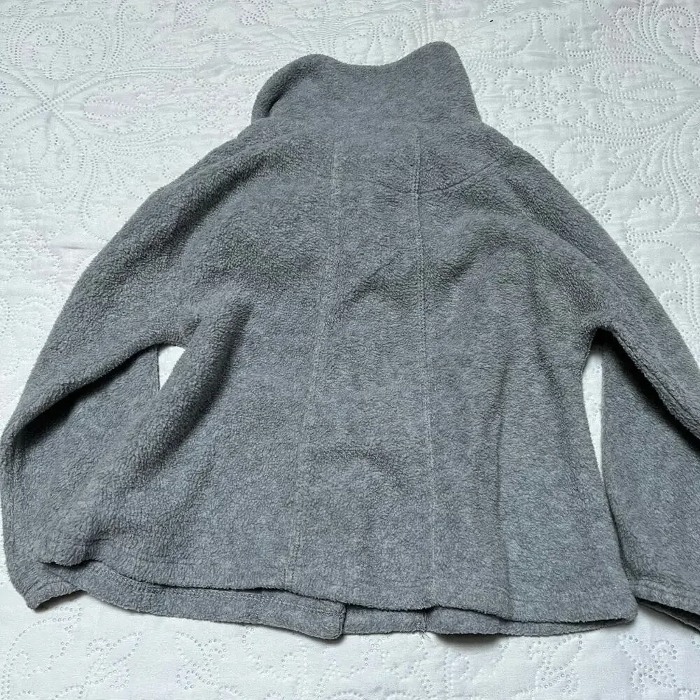 Gap Fleece Pea Coat with Bow Size 3T